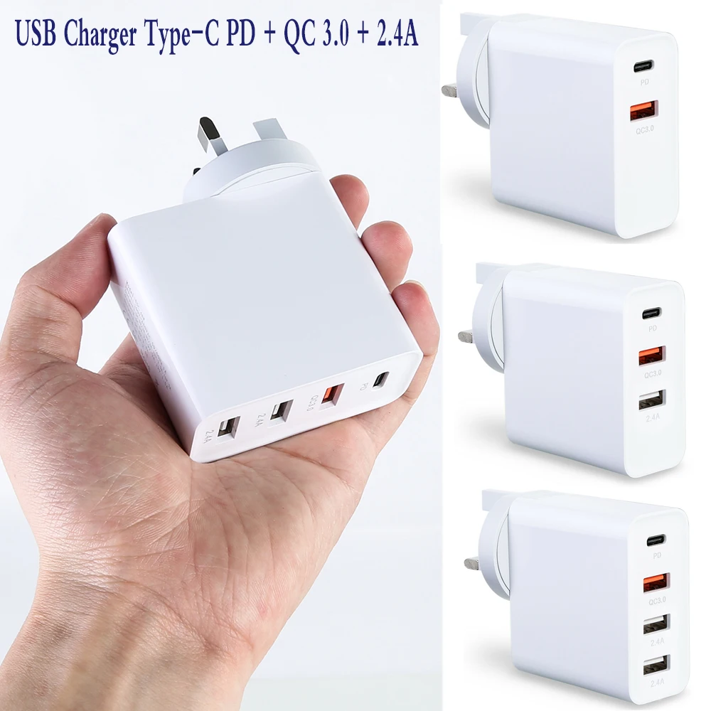 USB-адаптер с 4 портами для быстрой зарядки QC 3 0 | Мобильные телефоны и аксессуары