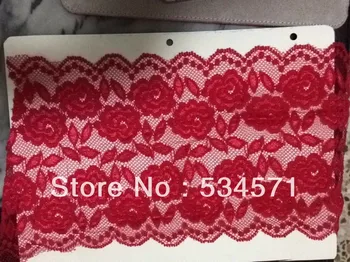 17.5 cm 7 inches wide 50yards elegant embroidery double rose floral red lace fabric sewing trim DIY craft wedding veil dress
17.5 cm 7 inches wide 50yards elegant embroidery double rose floral red lace fabric sewing trim DIY craft wedding veil dress