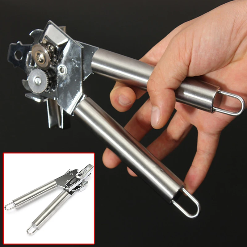 New Stainless Steel Can Opener Tin-opener Multi-functional Open Cans Bottle Opener Kitchen Utensils MU
New Stainless Steel Can Opener Tin-opener Multi-functional Open Cans Bottle Opener Kitchen Utensils MU