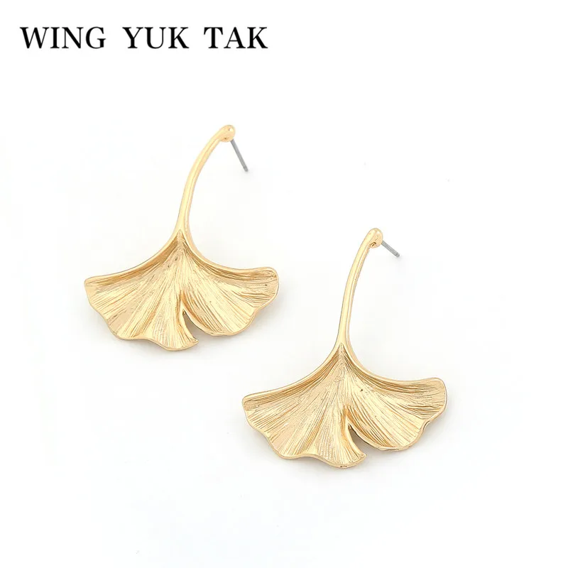wing yuk tak Fashion Cute Gold Color Statement Earrngs For Women Hot Sales Boho Alloy leaves Stud Earrings Party Gifts
wing yuk tak Fashion Cute Gold Color Statement Earrngs For Women Hot Sales Boho Alloy leaves Stud Earrings Party Gifts