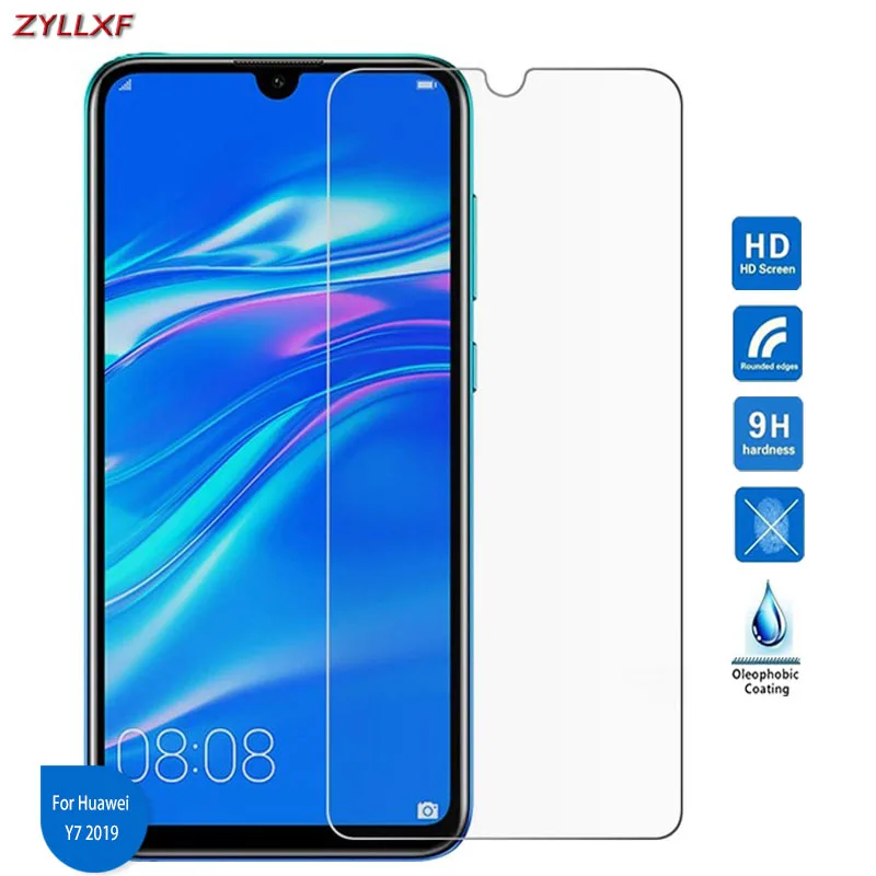 Tempered Glass for Huawei Y7 2019 Screen Protector Huawei Y7 Pro 2019 Y 7 2019 Y7 Prime 2019 DUB-LX2 DUB-LX1 DUB-LX3 Glass Film