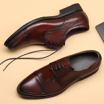 COSIDRAM Spring Autumn Genuine Leather Oxford Shoes Men Men Party Shoes Round Toe Men Shoes Classic New Trend RMC-017
COSIDRAM Spring Autumn Genuine Leather Oxford Shoes Men Men Party Shoes Round Toe Men Shoes Classic New Trend RMC-017