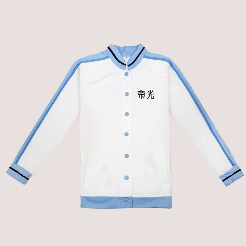 TEIKO Cosplay Uniforms School Costumes Japanese Anime Kuroko No Basketball Coat/Jacket +Pants Teiko Basketball Jersey Free Shipp
TEIKO Cosplay Uniforms School Costumes Japanese Anime Kuroko No Basketball Coat/Jacket +Pants Teiko Basketball Jersey Free Shipp