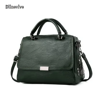 DIINOVIVO Punk Style Women Leather Handbags Brand Designer Female Bags Totes Bag Rivet Shoulder Crossbody Bags Women WHDV0142
DIINOVIVO Punk Style Women Leather Handbags Brand Designer Female Bags Totes Bag Rivet Shoulder Crossbody Bags Women WHDV0142