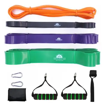 Pull Up Assist Resistance Bands Set Heavy Duty Power lifting Stretch Expander Bands Fitness Gym Workout Training Equipment 
Pull Up Assist Resistance Bands Set Heavy Duty Power lifting Stretch Expander Bands Fitness Gym Workout Training Equipment