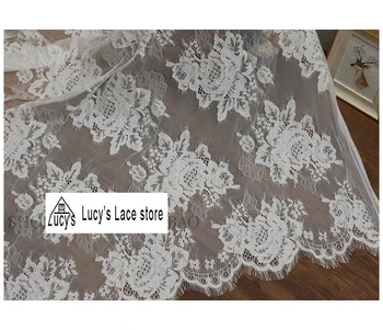1.5x3 meters/piece eyelash tissue lace fabric allover rose flowers sewing for women gowns Black and Off white
1.5x3 meters/piece eyelash tissue lace fabric allover rose flowers sewing for women gowns Black and Off white