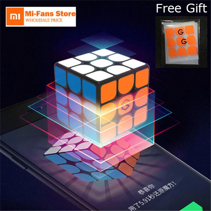 Newest Original Xiaomi Mijia Giiker i3s/i2 AI Intelligent Super Cube Smart Magic Magnetic Bluetooth APP Sync Puzzle Toys
Newest Original Xiaomi Mijia Giiker i3s/i2 AI Intelligent Super Cube Smart Magic Magnetic Bluetooth APP Sync Puzzle Toys