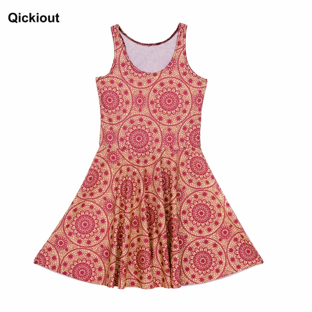 Qickitout 2016 летнее Сексуальное Женское Повседневное платье модное красное БУМАЖНОЕ