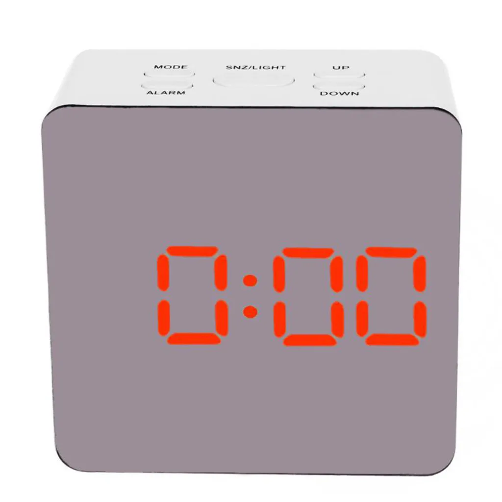 Digital Alarm Clock Mirror Digital Clock LED Snooze Night Lights Temperature Table Clocks USB Despertador desk clock Home Decor
Digital Alarm Clock Mirror Digital Clock LED Snooze Night Lights Temperature Table Clocks USB Despertador desk clock Home Decor
