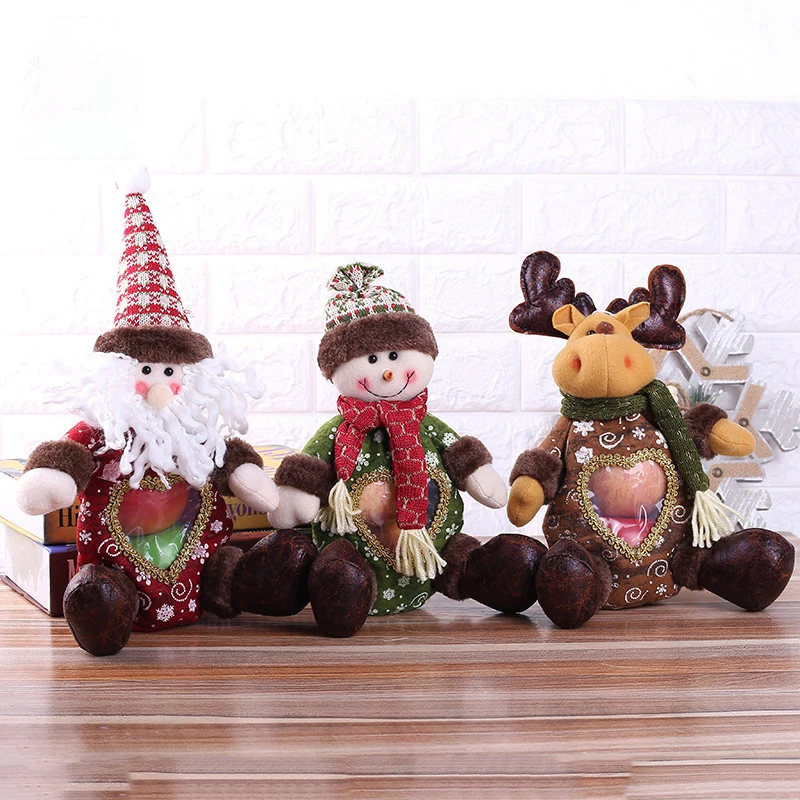 3D Santa Claus Christmas Candy Bag Decoration Supplies for Home Merry Christmas Gift Bag Xmas Elk Decoration navidad for Home
3D Santa Claus Christmas Candy Bag Decoration Supplies for Home Merry Christmas Gift Bag Xmas Elk Decoration navidad for Home