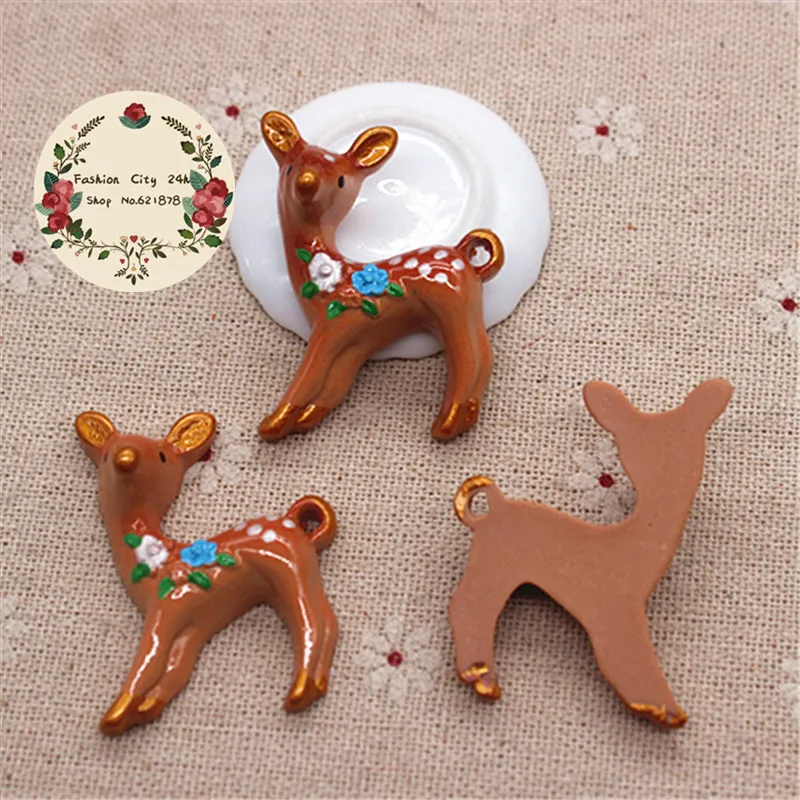 5pcs 41*32mm Cute 3D Cartoon Bambi Resin Flatback Cabochon DIY Decorative Craft Scrapbooking,RC11050
5pcs 41*32mm Cute 3D Cartoon Bambi Resin Flatback Cabochon DIY Decorative Craft Scrapbooking,RC11050