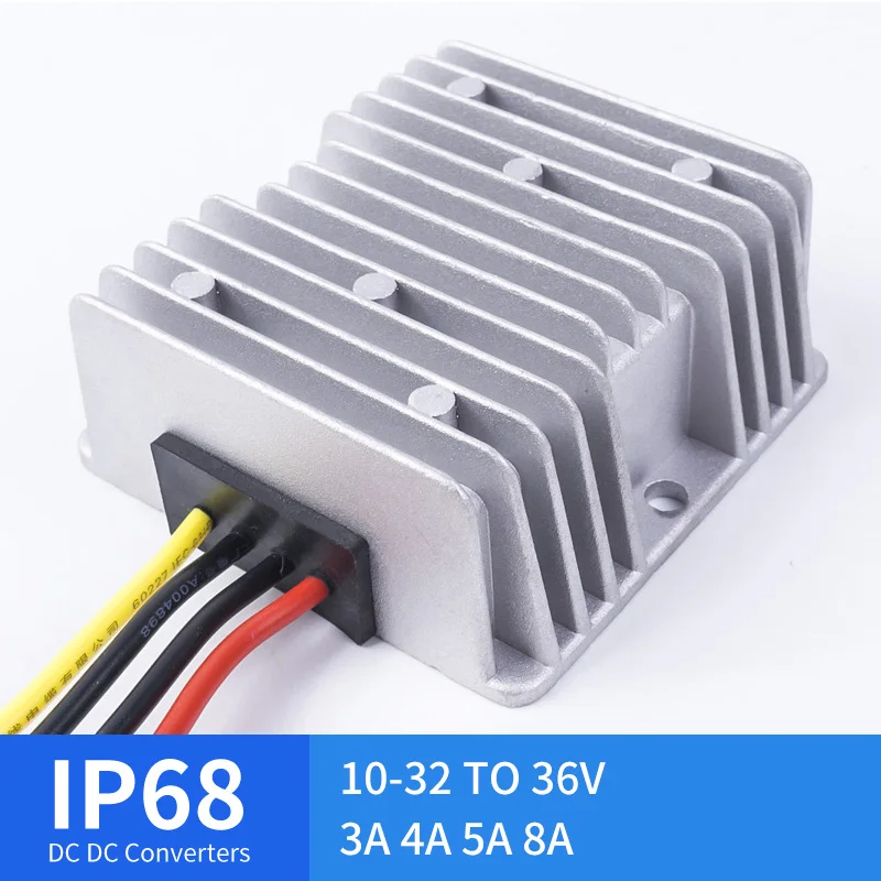 10-32V TO 36V 3A 4A 5A 8A DC Converter Boost Converter 10-32 to 36V DC-DC Voltage Regulator for Automotive Solar
10-32V TO 36V 3A 4A 5A 8A DC Converter Boost Converter 10-32 to 36V DC-DC Voltage Regulator for Automotive Solar