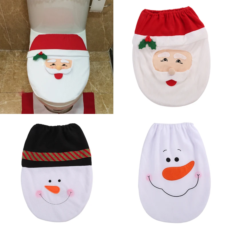 1pc Christmas Decorations For Home Snowman Santa Claus Cover Toilet Seat Toilet lid Navidad Xmas Party Supplies Christmas Decor
1pc Christmas Decorations For Home Snowman Santa Claus Cover Toilet Seat Toilet lid Navidad Xmas Party Supplies Christmas Decor