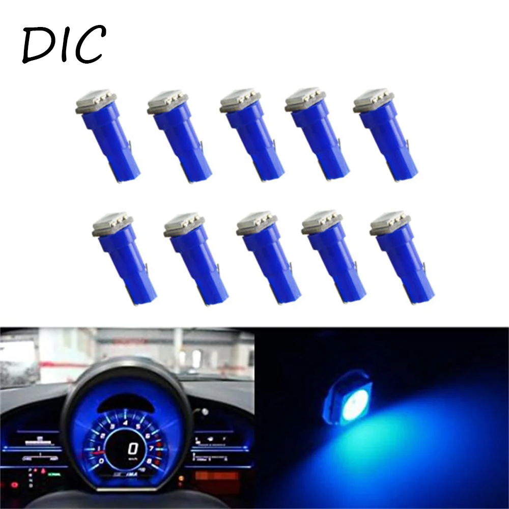 DIC 10X T5 5050 1SMD 12V Car Instrument Lights Auto Car Wedge Light Led for Dashboards Gauge Bulbs White Red Blue Green Yellow
DIC 10X T5 5050 1SMD 12V Car Instrument Lights Auto Car Wedge Light Led for Dashboards Gauge Bulbs White Red Blue Green Yellow