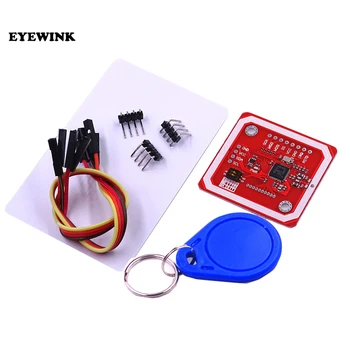 New 1Set PN532 NFC RFID Wireless Module V3 User Kits Reader Writer Mode IC S50 Card PCB Attenna I2C IIC SPI HSU
New 1Set PN532 NFC RFID Wireless Module V3 User Kits Reader Writer Mode IC S50 Card PCB Attenna I2C IIC SPI HSU