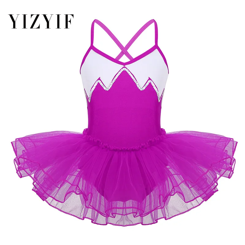 YiZYiF Girls Ballet Dress ballerina Tutu Dress Kid Spaghetti Shoulder Straps Shiny Sequins Gymnastics Leotard Ballet Dance Dress
YiZYiF Girls Ballet Dress ballerina Tutu Dress Kid Spaghetti Shoulder Straps Shiny Sequins Gymnastics Leotard Ballet Dance Dress