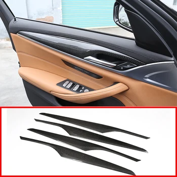 4pcs Real Carbon Fiber Interior Door Decoration Panel Cover Trim For BMW New 5 Series G30 G38 2017 2018 Car Accessories
4pcs Real Carbon Fiber Interior Door Decoration Panel Cover Trim For BMW New 5 Series G30 G38 2017 2018 Car Accessories