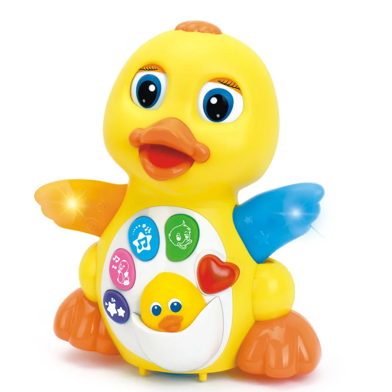 Light up Dancing Singing Duck Toy Musical Educational Toys for Kids Toddler NSV775
Light up Dancing Singing Duck Toy Musical Educational Toys for Kids Toddler NSV775
