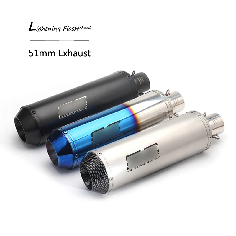 Universal 38-51 mm Motorcycle Exhaust Pipe Stainless Steel Tail Escape No DB Killer Dirt Bike Scooter Modified Rear Exhaust Tips
Universal 38-51 mm Motorcycle Exhaust Pipe Stainless Steel Tail Escape No DB Killer Dirt Bike Scooter Modified Rear Exhaust Tips