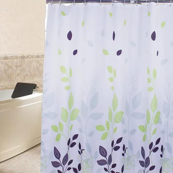 Leaf printed bathroom curtain waterproof polyester fabric plant shower curtain with hooks for bathroom multi sizes
Leaf printed bathroom curtain waterproof polyester fabric plant shower curtain with hooks for bathroom multi sizes