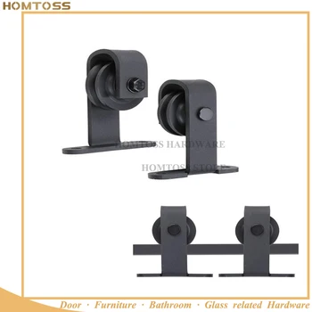HT-D003(mini) carbon steel mini size sliding barn door hardware 
HT-D003(mini) carbon steel mini size sliding barn door hardware