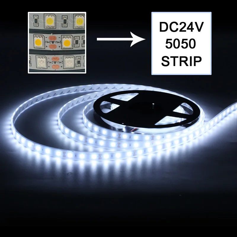2018 New DC24V LED Strip 5050 Flexible LED Light RGB White Warm White Waterproof LED Strip 60LEDs/m 5m/lot for Indoor Decoration
2018 New DC24V LED Strip 5050 Flexible LED Light RGB White Warm White Waterproof LED Strip 60LEDs/m 5m/lot for Indoor Decoration