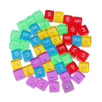 50pcs Acrylic 6 Sided Dice with Bag D6 16mm Digital Dices for Dungeons Dragons MTG RPG Table Game Club Bar Entertainment Gift
50pcs Acrylic 6 Sided Dice with Bag D6 16mm Digital Dices for Dungeons Dragons MTG RPG Table Game Club Bar Entertainment Gift