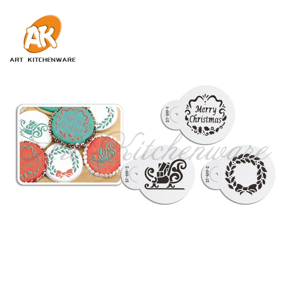 Christmas Candy/Cookie Stencil Cake Stencil Template Cupcake Decorations Coffee Stencils for Cake Decorating Tools Set Cake Mold
Christmas Candy/Cookie Stencil Cake Stencil Template Cupcake Decorations Coffee Stencils for Cake Decorating Tools Set Cake Mold