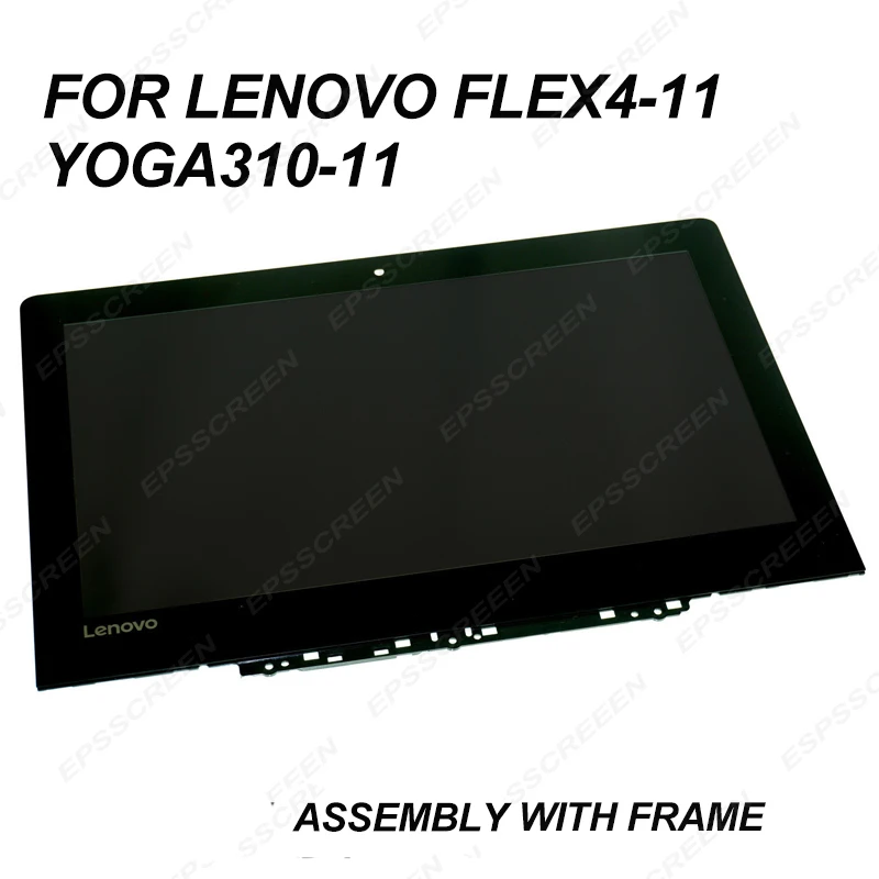 Запасной дисплей 11,6 дюйма для LENOVO Flex4-11 Yoga310-11 в сборе, светодиодный ЖК-экран HD + сенсорная панель + рамка + печатная плата, цифровой дисплей
Запасной дисплей 11,6 дюйма для LENOVO Flex4-11 Yoga310-11 в сборе, светодиодный ЖК-экран HD + сенсорная панель + рамка + печатная плата, цифровой дисплей
