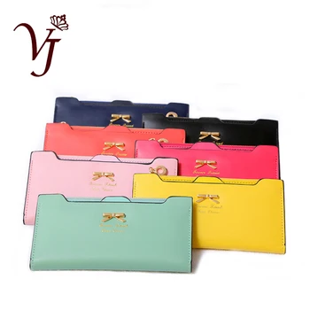 Women's Wallet Fashion multi Credit Cards Holder leather long Coin Purse female bow Cash Lady Slim Clutches Photo holder cartera
Women's Wallet Fashion multi Credit Cards Holder leather long Coin Purse female bow Cash Lady Slim Clutches Photo holder cartera