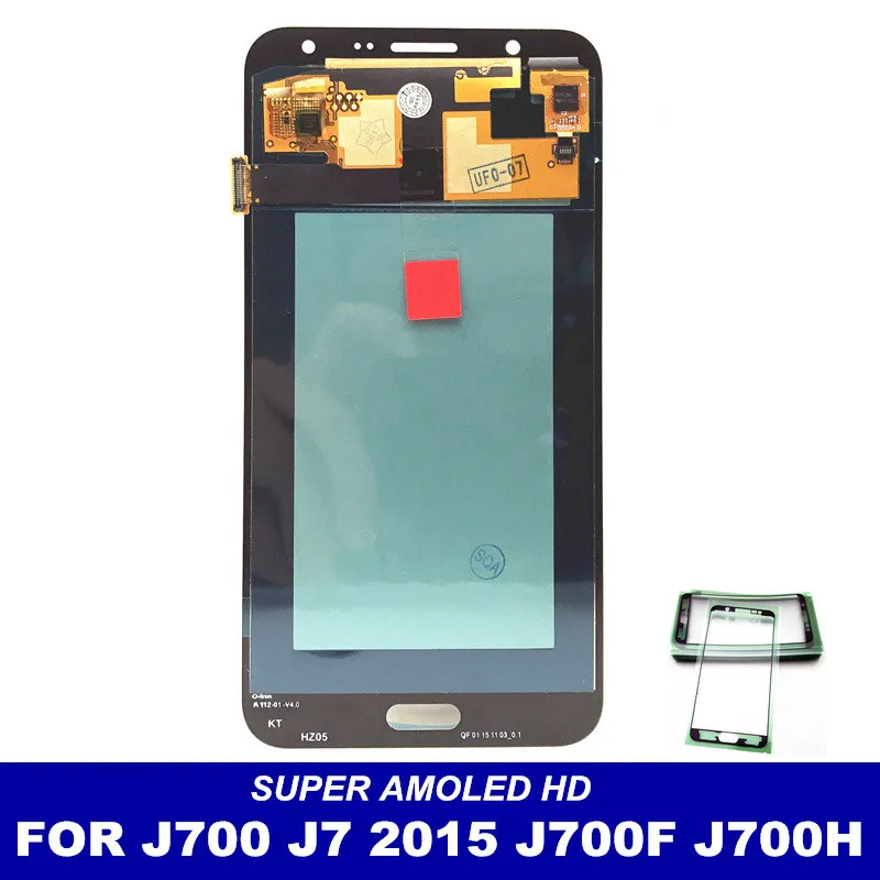 For Samsung Galaxy J7 2015 J700 J700F J700H J700M LCD 100% Super AMOLED LCDS Display Touch Screen Digitizer Assembly Sticker
For Samsung Galaxy J7 2015 J700 J700F J700H J700M LCD 100% Super AMOLED LCDS Display Touch Screen Digitizer Assembly Sticker