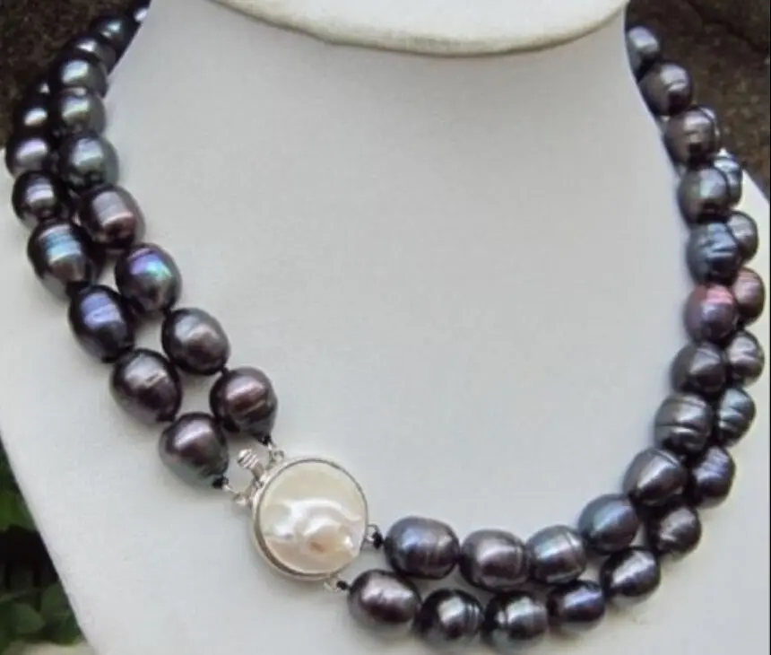 FREE SHIPPING HOT sell new Style >>>>> Real beautiful tahitian 11-13mm black baroque pearl necklace 18
FREE SHIPPING HOT sell new Style >>>>> Real beautiful tahitian 11-13mm black baroque pearl necklace 18