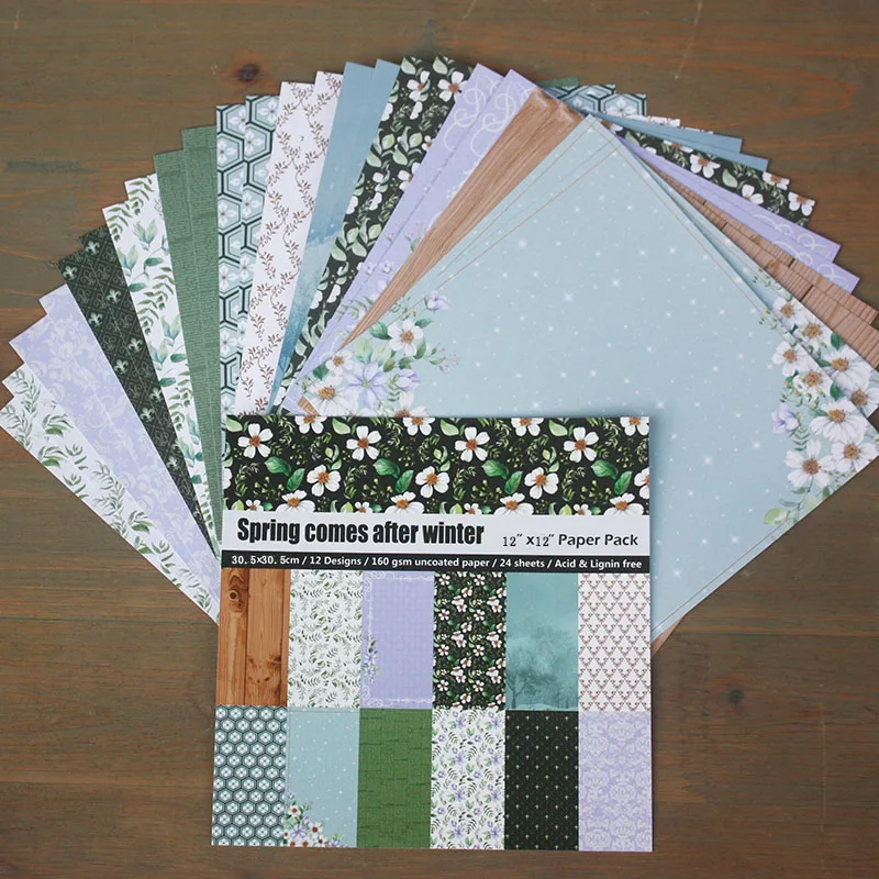 24 Sheets SPRING COMES AFTER WINTERScrapbooking Pads Paper Origami Art Background Paper Card Making DIY Paper Craft1
24 Sheets SPRING COMES AFTER WINTERScrapbooking Pads Paper Origami Art Background Paper Card Making DIY Paper Craft1