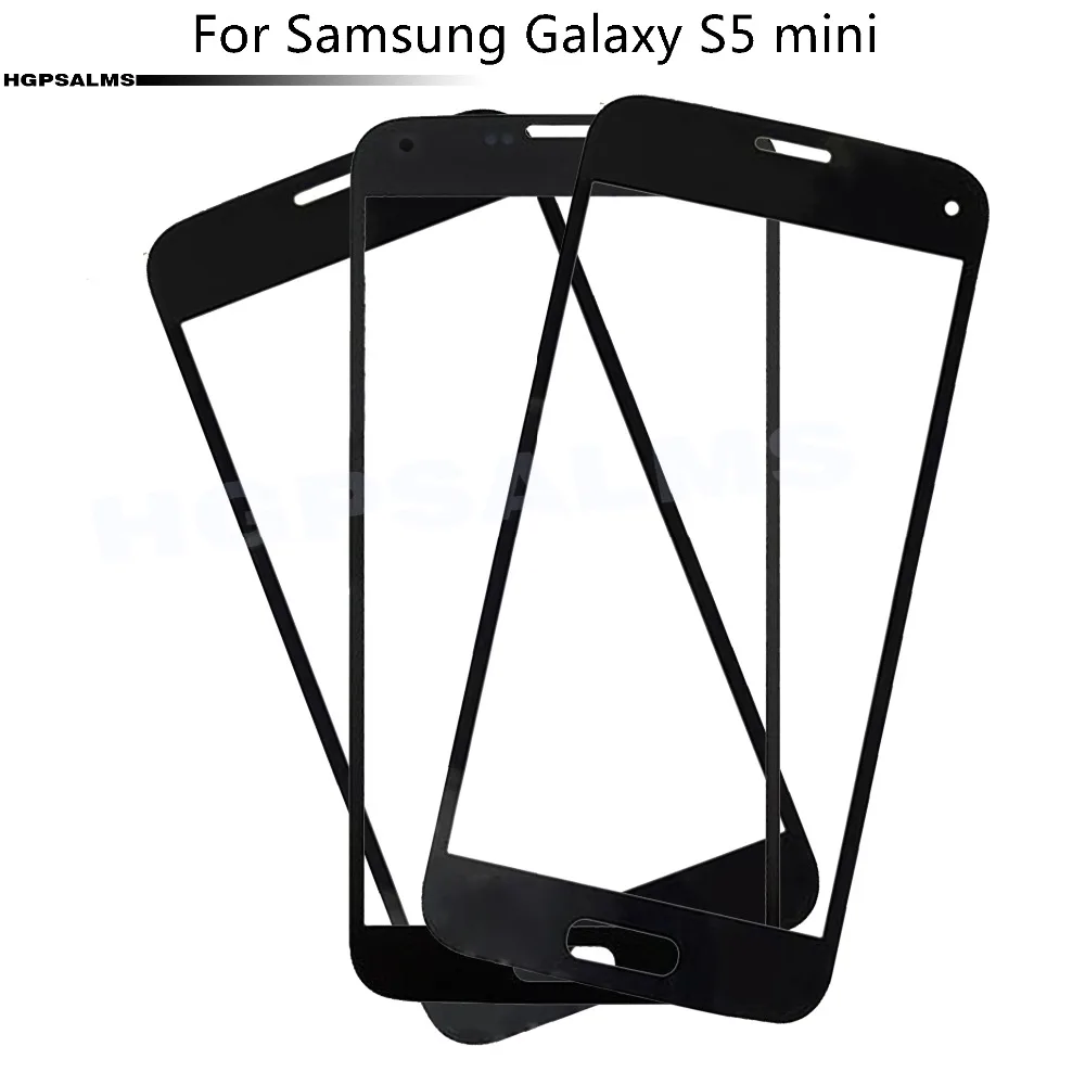 Для samsung Galaxy S5 mini G800 G800F G800A передний экран Внешний стеклянный объектив сенсорный