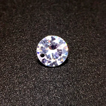 6.0mm Clear Cubic Zirconia Stone w/hole 5A Round Zircon Beads CZ Bead DIY Jewelry Supplies Zirconia wholesale 50pc/pack ZH1
6.0mm Clear Cubic Zirconia Stone w/hole 5A Round Zircon Beads CZ Bead DIY Jewelry Supplies Zirconia wholesale 50pc/pack ZH1