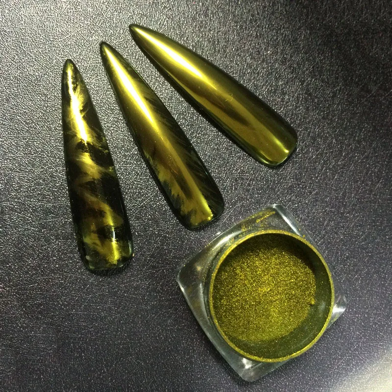0.5g GOLD CHAMELEON POWDER Chrome Mirror Nails Powder Pigment Sequins Nail Art Glitter Decoration for Gel Nail Polish Manicure
0.5g GOLD CHAMELEON POWDER Chrome Mirror Nails Powder Pigment Sequins Nail Art Glitter Decoration for Gel Nail Polish Manicure