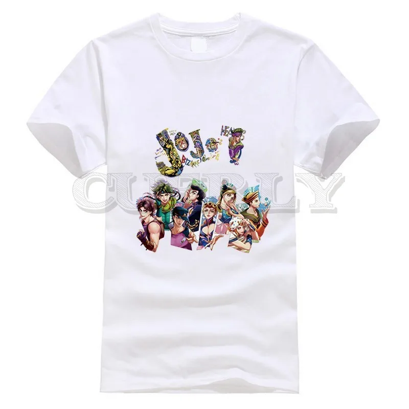 2019 New T-shirt Jojo Bizarre Adventure Thsirt Japan Anime Cartoon Fashion Summer Dress Men Tee Clothing Funny T Shirt Retro 
2019 New T-shirt Jojo Bizarre Adventure Thsirt Japan Anime Cartoon Fashion Summer Dress Men Tee Clothing Funny T Shirt Retro