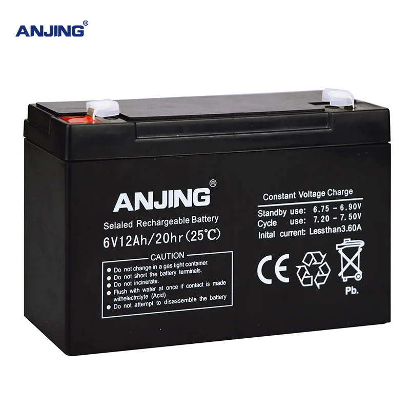 6V 12AH Battery 6V 12AH for Backup Power LED emergency Light Children Toy Car Lead-acid Accumulator Replacement Maintenance
6V 12AH Battery 6V 12AH for Backup Power LED emergency Light Children Toy Car Lead-acid Accumulator Replacement Maintenance