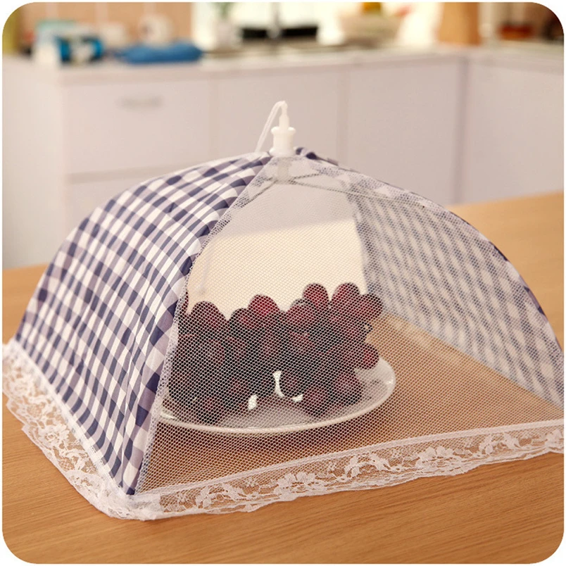 Tenske couvre aliment Practical Kitchen Folded Food Cover Hygiene Grid Style Food Dish Cover Kitchenware*30 2017 Drop shipping
Tenske couvre aliment Practical Kitchen Folded Food Cover Hygiene Grid Style Food Dish Cover Kitchenware*30 2017 Drop shipping
