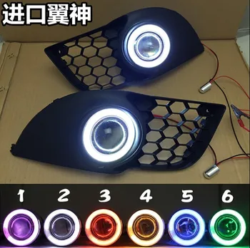 DRL COB angel eye (5 colors) + halogen fog lamp + projector lens + fog lamp cover for MITSUBISHI Lancer EX, 2pcs
DRL COB angel eye (5 colors) + halogen fog lamp + projector lens + fog lamp cover for MITSUBISHI Lancer EX, 2pcs