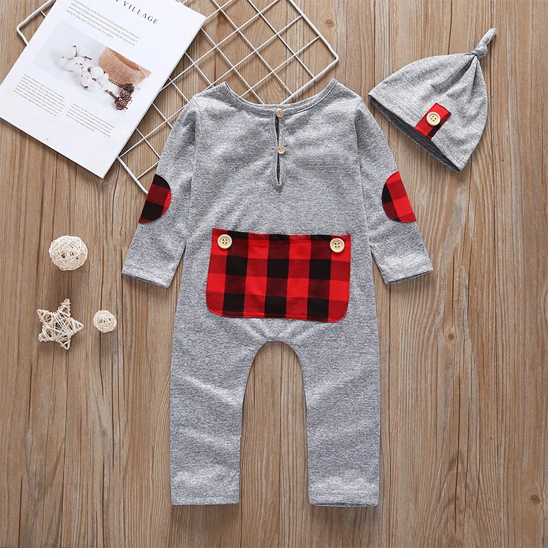 Newborn Infant Baby Boys Romper With Hat 2019 Spring Autumn New Baby Girls jumpsuit 2 Pieces Toddler Girls Clothing Outfit Sets
Newborn Infant Baby Boys Romper With Hat 2019 Spring Autumn New Baby Girls jumpsuit 2 Pieces Toddler Girls Clothing Outfit Sets