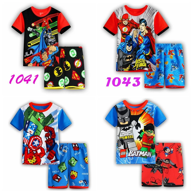 Retail! Designer Kids Boys Pajamas Set cartoon Children Character Summer Pyjamas Clothing Set for Baby Boys
Retail! Designer Kids Boys Pajamas Set cartoon Children Character Summer Pyjamas Clothing Set for Baby Boys