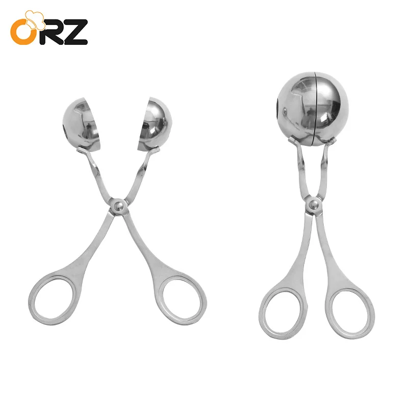 ORZ 304 Stainless Steel S&L Meatball Maker Convenient Meat Baller Stuffed Fish Meat Rice Ball Maker Kitchen Utensil Tools Scoop
ORZ 304 Stainless Steel S&L Meatball Maker Convenient Meat Baller Stuffed Fish Meat Rice Ball Maker Kitchen Utensil Tools Scoop