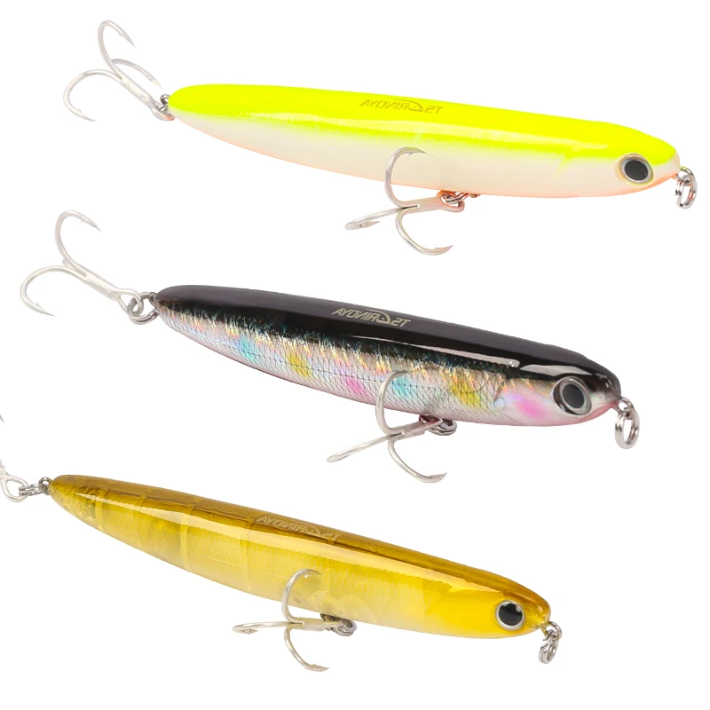 Le Fish Tsurinoya 110mm 13g DW27 Hard Bait Topwater Pencil Walking Dog Lures Surface Lures Fishing Lures Fishing Tackle
Le Fish Tsurinoya 110mm 13g DW27 Hard Bait Topwater Pencil Walking Dog Lures Surface Lures Fishing Lures Fishing Tackle
