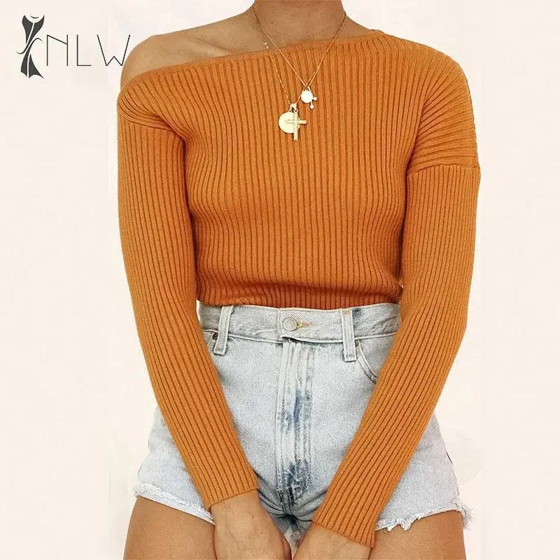 NLW One Shoulder Ribbed Sweater Female Back Long Sleeve Fall 2019 Sweater Jumper Casual White Plus Size Winter Pullover Femme
NLW One Shoulder Ribbed Sweater Female Back Long Sleeve Fall 2019 Sweater Jumper Casual White Plus Size Winter Pullover Femme