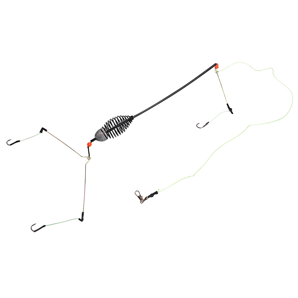 FISH KING Fishing Hook 1pc Artificial Lure Bait Cage Set Fishing Feeder Baitholder Carp Lead Sinker Swivel Fishing Tackle GBH
FISH KING Fishing Hook 1pc Artificial Lure Bait Cage Set Fishing Feeder Baitholder Carp Lead Sinker Swivel Fishing Tackle GBH