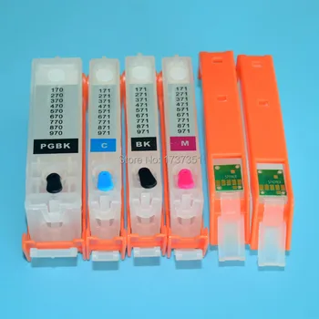 6 color PGI-370 CLI-371 refill ink cartridge with ARC chip show ink level for Canon PIXMA MG7730 MG6930 printer PGI 370 CLI 371
6 color PGI-370 CLI-371 refill ink cartridge with ARC chip show ink level for Canon PIXMA MG7730 MG6930 printer PGI 370 CLI 371
