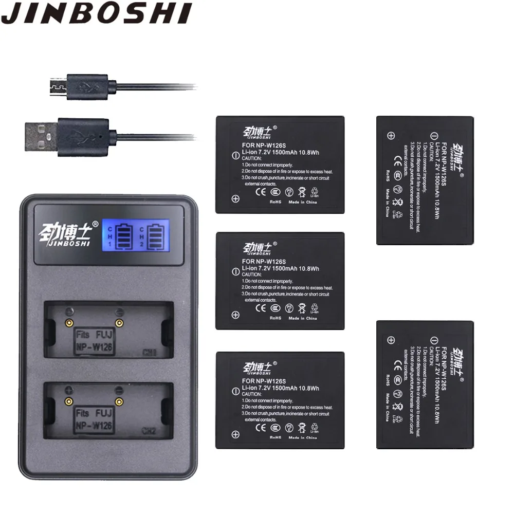 5pc NP-W126S NP W126S Batteries & LCD Charger for Fujifilm Fuji X-Pro1 2,X-T1 2 3 10 20 100, HS30 33 35 50EXR,XE1 2 S 3,XA5 3
5pc NP-W126S NP W126S Batteries & LCD Charger for Fujifilm Fuji X-Pro1 2,X-T1 2 3 10 20 100, HS30 33 35 50EXR,XE1 2 S 3,XA5 3