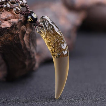 Wolf Tooth Necklace Obsidian Amulet Dog Teeth Hip Hop Pendant Necklace Punk Statement Mens Women Gothic Collar Party Jewelry New
Wolf Tooth Necklace Obsidian Amulet Dog Teeth Hip Hop Pendant Necklace Punk Statement Mens Women Gothic Collar Party Jewelry New