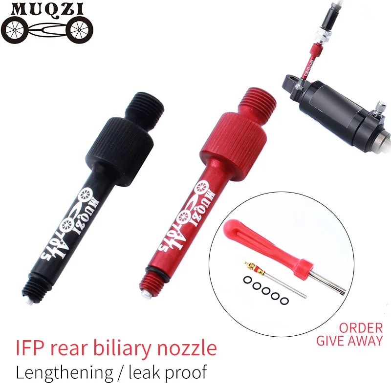 Rear Biliary Shock Absorber Gas Filling Nozzle IFP Air Nozzle Aluminum Alloy Lengthen Anti-Leakage Mountain Road Bike
Rear Biliary Shock Absorber Gas Filling Nozzle IFP Air Nozzle Aluminum Alloy Lengthen Anti-Leakage Mountain Road Bike